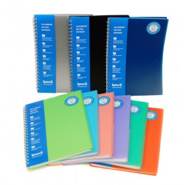 A4 300pg 3 Subject Notebook